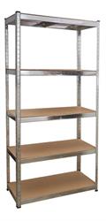 SCAFFALE ZINC.LEGNO CM 180X90X40