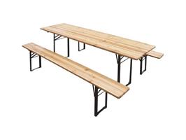 SET BIRRERIA 80X200 TAVOLO+ PANCHE